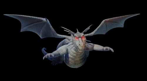 Dragon de pierre