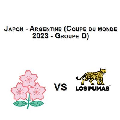 Japon - Argentine (Coupe du monde 2023 - Groupe D)