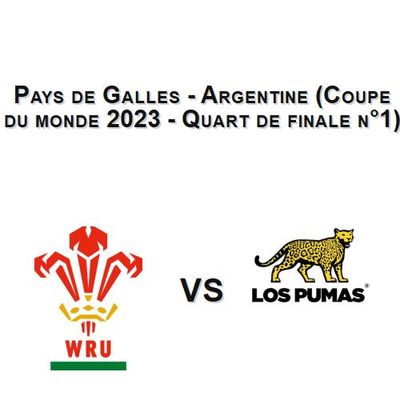 Pays de Galles - Argentine (Coupe du monde 2023 - Quart de finale n°1)