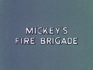Mickey pompier