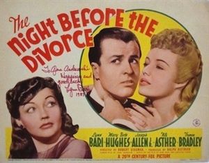 The Night Before the Divorce