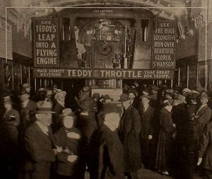 Teddy at the Throttle