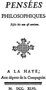Pensées philosophiques